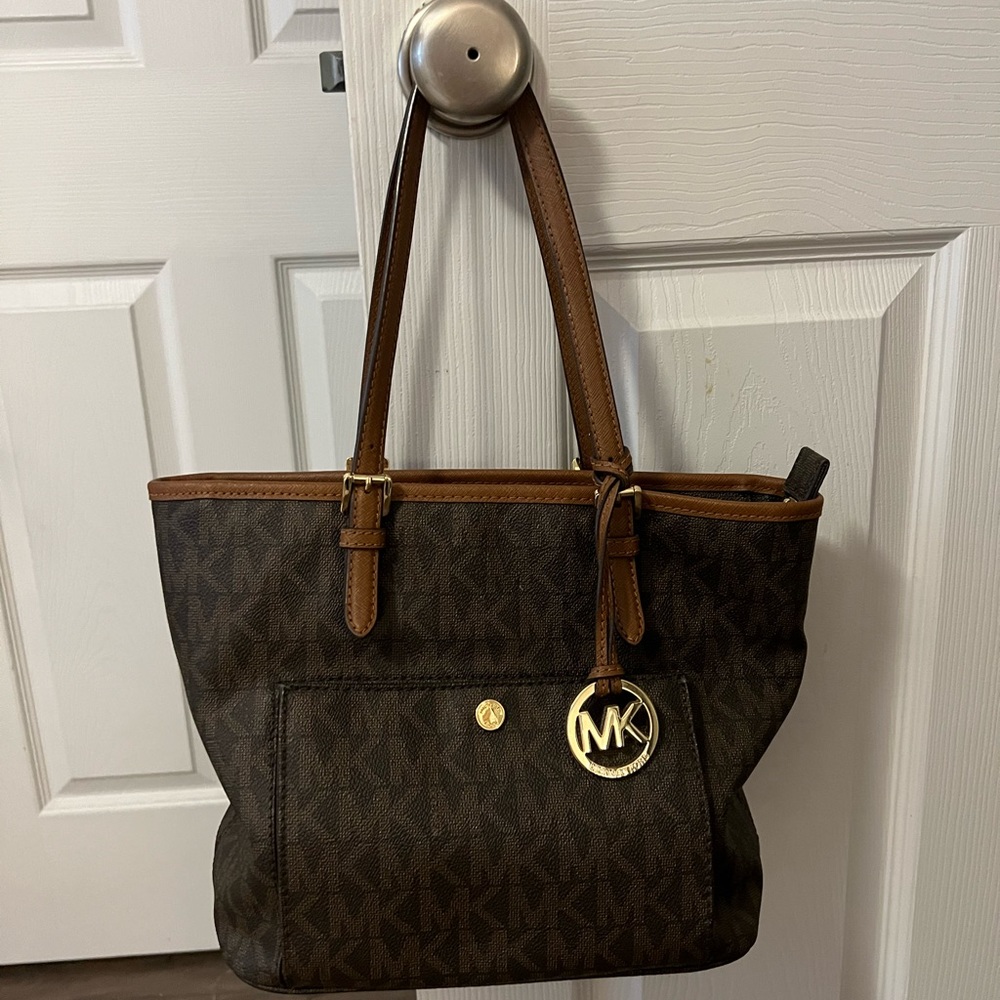 Leather Michael Kors Purse